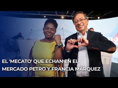 Denuncian que Petro y Francia Márquez solo comen mecato en los mercados