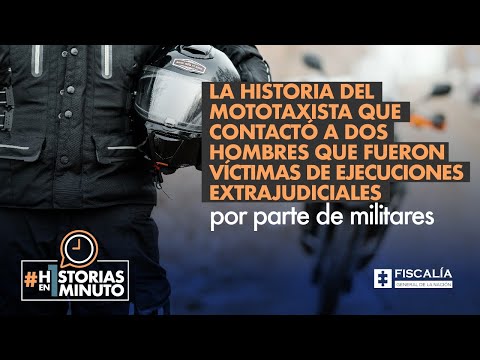 Mototaxista que contactó a hombres que fueron víctimas de ejecuciones extrajudiciales por militares