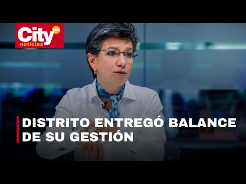 Balance de gestión de la alcaldesa Claudia López | CityTv