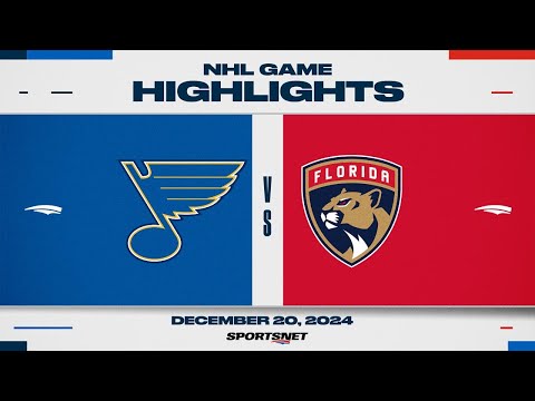 NHL Highlights | Blues vs. Panthers - December 20, 2024