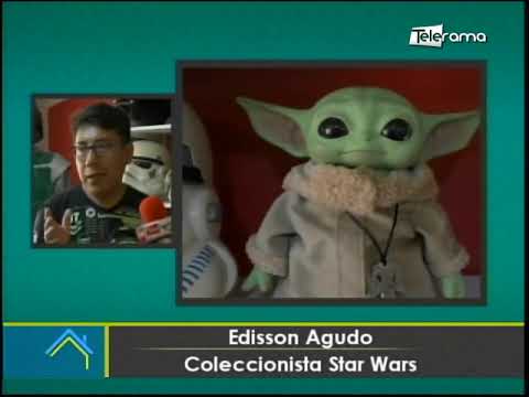 Fan de Star Wars colecciona piezas de los personajes