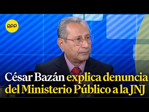 César Bazán comenta lo que sucede con la demanda presentada por el Ministerio Público a la JNJ
