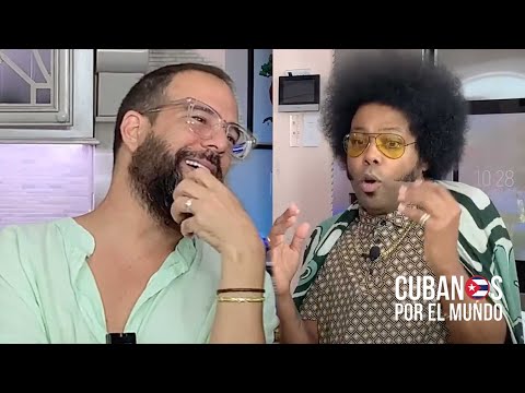Cantautor cubano Álex Cuba conversa con Alex Otaola en El Mañanero