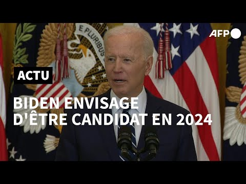 Etats-Unis: Biden dit qu'il envisage d'être de nouveau candidat en 2024 | AFP