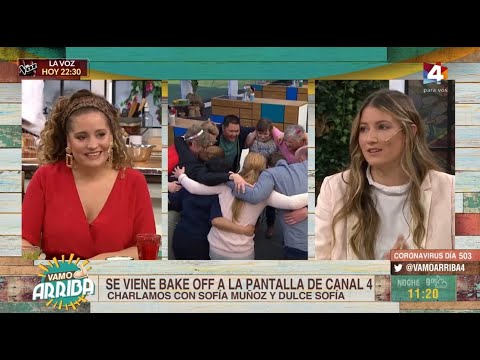 Vamo Arriba - Se viene Bake Off a la pantalla de Canal 4: Charlamos con Sofía Muñoz y Dulce Sofía