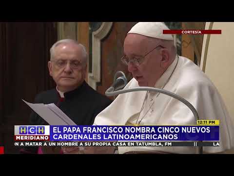 El Papa Francisco nombra cinco nuevos cardenales latinoamericanos