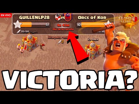 CERRANDO TEMPORADA EN EL TOP MÉXICO en directo Clash of Clans II Guillenlp28