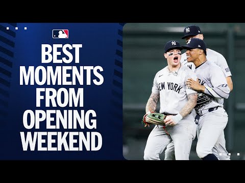 Best moments from an action-packed MLB Opening Weekend!