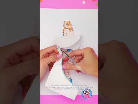 เดรสสุดเท่สำหรับตุ๊กตากระดาษ💃