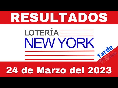 Lotería New York Tarde 24 de Marzo del 2023