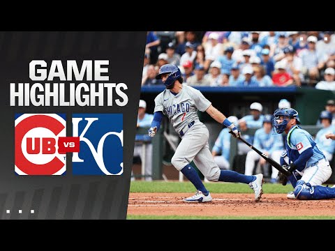 Cubs vs. Royals Game Highlights (7/28/24) | MLB Highlights