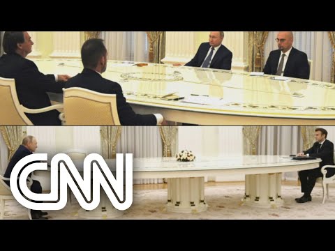 Entenda como Putin recebe diferentes chefes de Estado na Rússia | CNN PRIMETIME