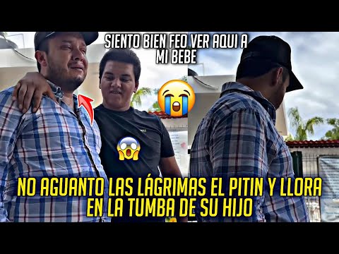 EL PITIN TOYS LLORA AL VISITAR A SU HIJO EN EL PANTEÓN LE RECORDO SU MUERT3 LOS TOYS