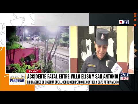 Motociclista muere tras embestir una columna en San Antonio