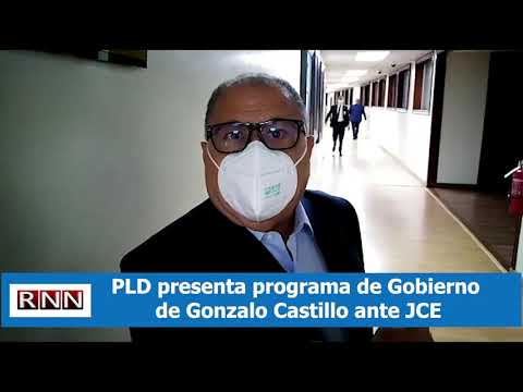 PLD presenta programa de Gobierno de Gonzalo Castillo ante JCE