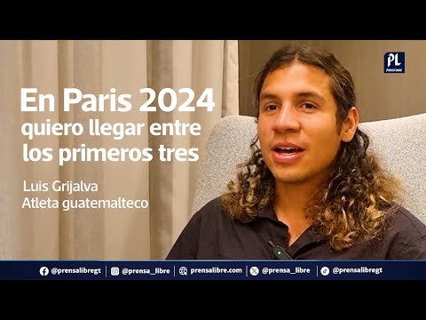 El atleta Luis Grijalva asegura que es posible conseguir una medalla en los Olímpicos de Paris 2024