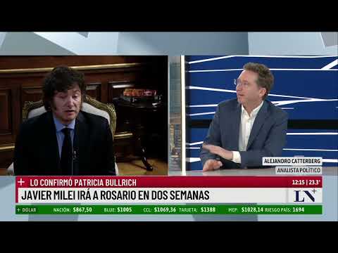 Javier Milei irá a Rosario en dos semanas; el análisis de Alejandro Catterberg