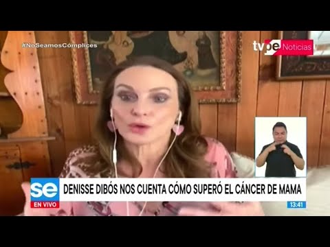 Actriz Denisse Dibós brinda valiente testimonio tras vencer el cáncer de mama