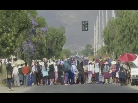 Se registra bloqueo por la canasta familiar en Cochabamba
