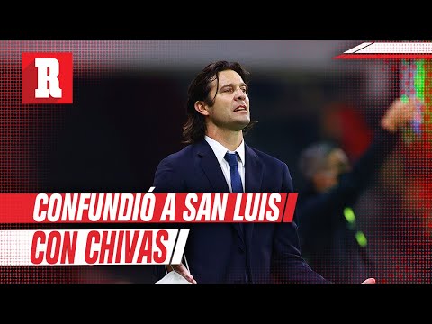 Santiago Solari confundió al Atlético de San Luis con Chivas en plena conferencia