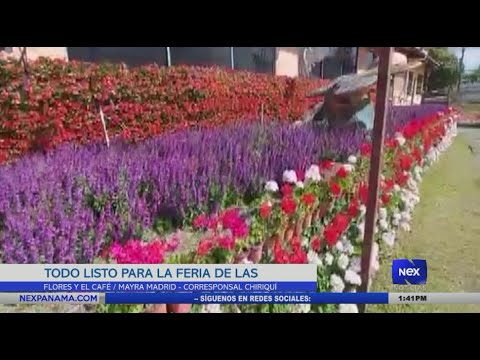 Feria de las flores en Boquete, la primera feria del año en el país