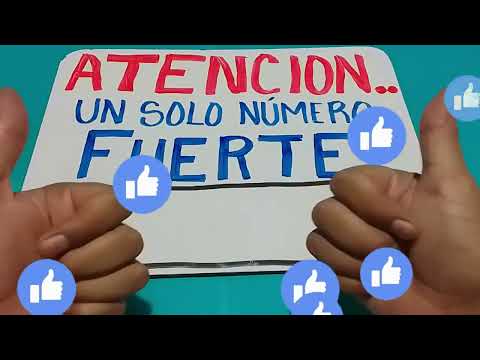 NUMERO FUERTE PARA HOY..! / UN SOLO NUMERO FUERTE …!