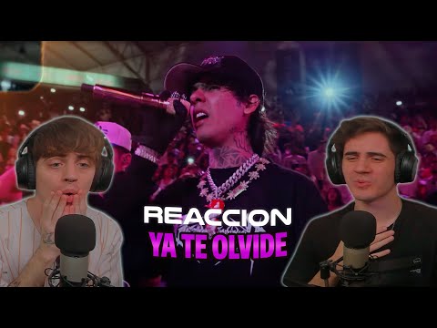 [REACCION] Natanael Cano - Ya Te Olvidé [Official Video]