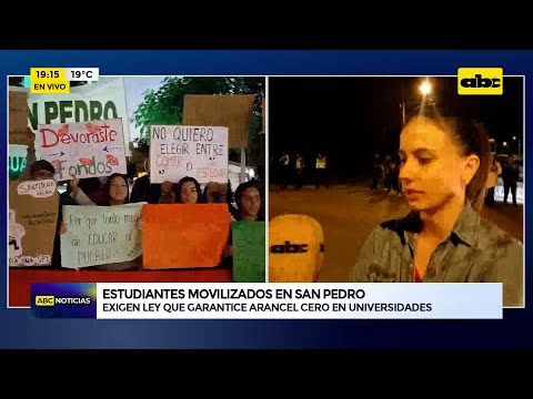 Arancel Cero: siguen las movilizaciones estudiantiles contra la ley “hambre cero”