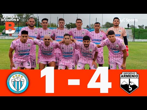 Argentino de Merlo 1-4 Deportivo Armenio | Primera División B | Fecha 12 (Apertura)