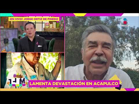 'SE PUDO PREVENIR' Jorge Ortiz de Pinedo CONTUNDENTE y MOLESTO ante huracán Otis de Acapulco | DPM