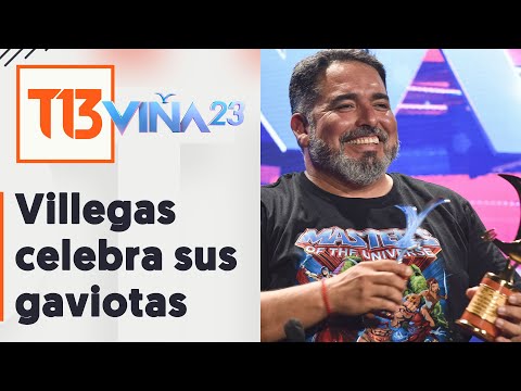Conferencia de prensa Rodrigo Villegas: el Monstruo le dio gaviota de plata y oro