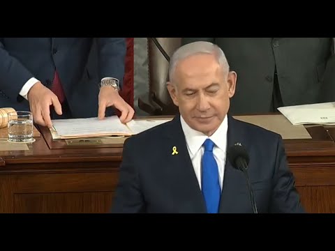 LIVE: Benjamin Netanyahu addresses US Congress in Washington BREAKING