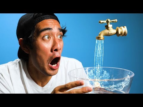 Satisfying Water Illusion Tricks w/ Zach King