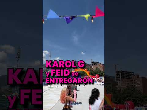 KAROL G Y SU EXITOSOS MAÑANA SERÁ BONITO FEST #karolg #mañanaserabonito #shorts