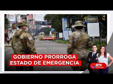 Gobierno prorroga estado de emergencia hasta el 30 de setiembre - RTV Noticias