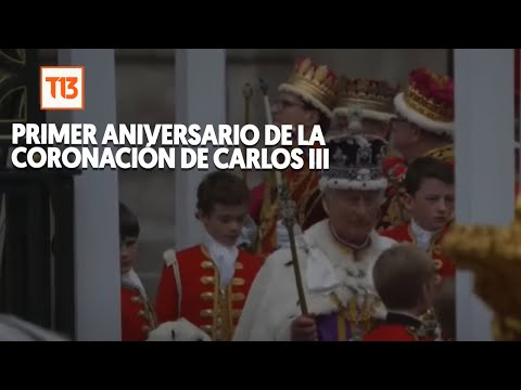 Inglaterra vive primer aniversario de la coronación de Carlos III