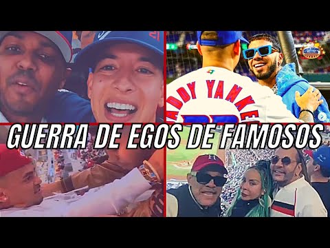 RESUMEN FAMOSOS EN CLÁSICO DE BASEBALL. Anuel, Alofoke, Daddy Yankee, Ozuna, Los Rosario y Más…