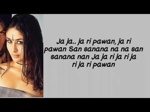 San Sanana Song Lyrics #alkayagnik #anumalik #hemasardesai #ashoka #2001 #moviesong #klyricsworld