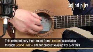Lowden F23c Acoustic Guitar Demo Recording