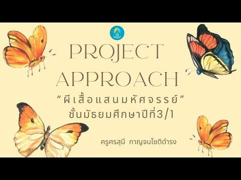 ProjectApproachเรื่องผีเสื้อ