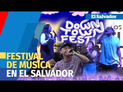 Downtown Fest 2023 reunió a músicos nacionales e internacionales en San Salvador