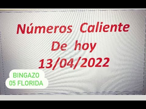 NUMEROS PERFECTO PARA HOY 13/04/22 DE ABRIL 2022 , NUMEROS PARA  GANAR EN LAS LOTERIAS