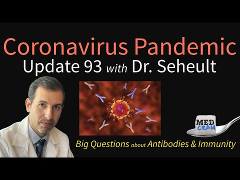 Coronavirus Pandemic Update 93: Antibodies, Immunity, & Prevalence of COVID-19 - New Data from Spain