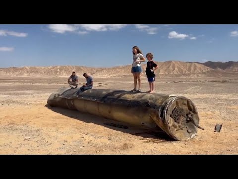 Fragments of Iranian missile found in southern Israeli desert