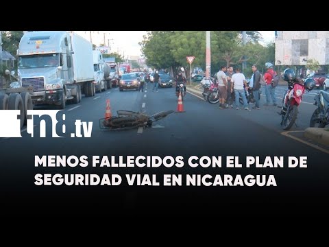 Policía Nacional realiza con éxito el Plan de Seguridad Vial en Nicaragua