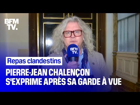 Repas clandestins: Pierre-Jean Chalençon s'exprime après sa garde à vue