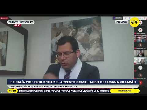 Fiscalía pide prolongar por 12 meses el arresto domiciliario de Susana Villarán