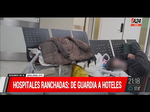 Hospitales albergues: de guardias a hoteles