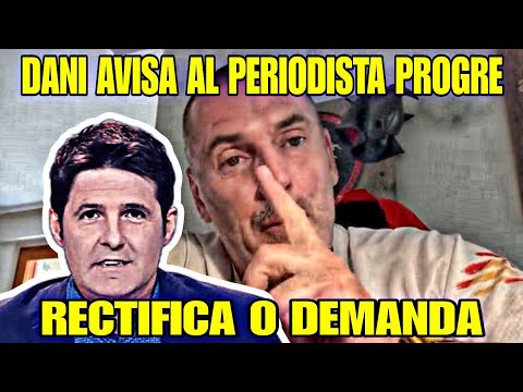 DANI ESTEVE MANDA RECTIFICAR AL PERIODISTA, JESÚS CINTORA, si no, demanda