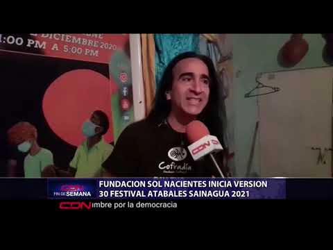 Fundación Sol Naciente inicia versión 30 Festival Atabales Sainagua 2021